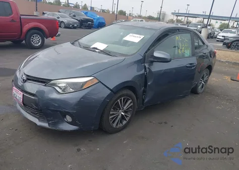 2016 Toyota Corolla Le Plus z USA, uszkodzony, nr VIN 5YFBURHEXGP512897